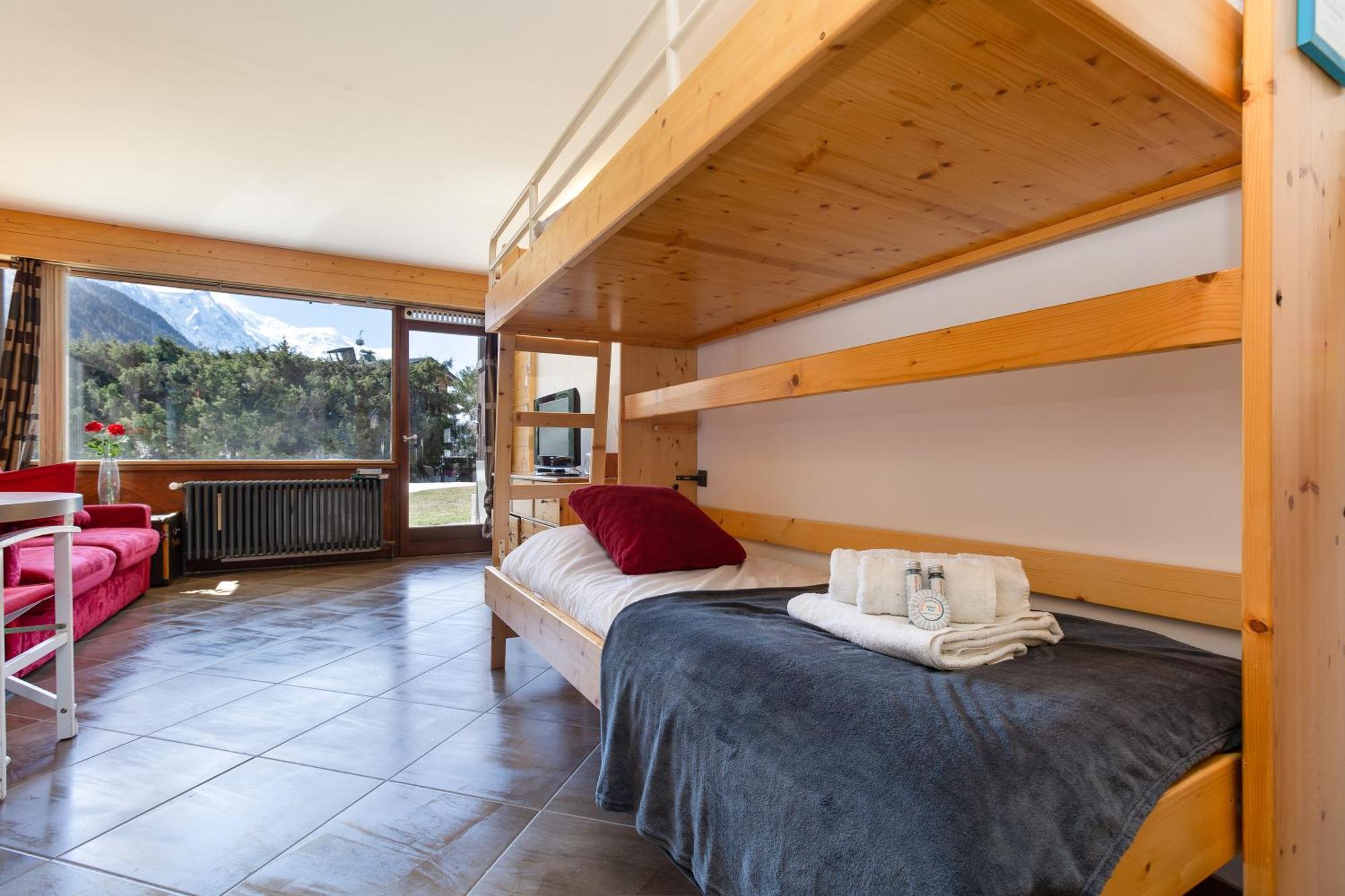Residence Grands Montets 133 Ski In-Ski Out - Happy Rentals Chamonix Rum bild