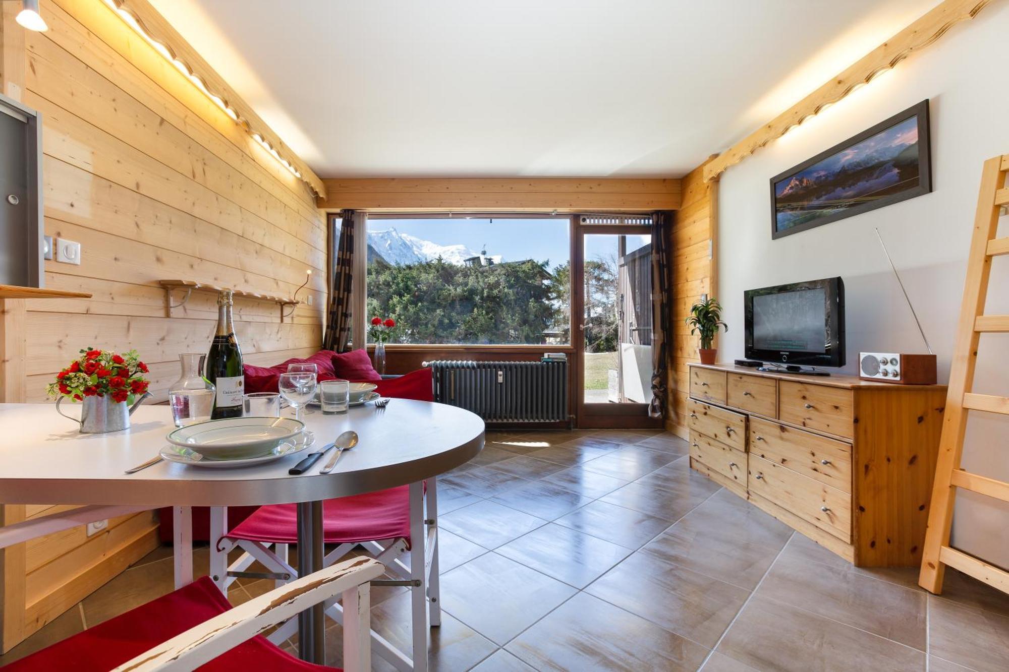 Residence Grands Montets 133 Ski In-Ski Out - Happy Rentals Chamonix Rum bild